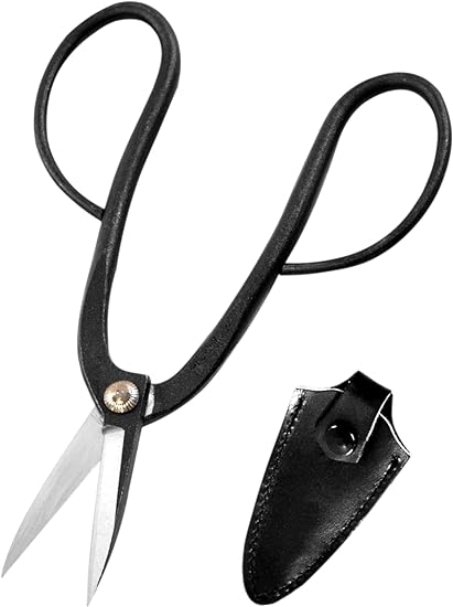 GIKOH Bonsai Shears Long-handled 200㎜ ,Black