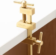 KAKURI Bar Clamps 180㎜ 2Pcs , Brass Gold 2 KAKURI Bar Clamps 120㎜ 2Pcs , Brass Gold